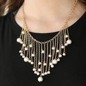 Gold with pearls necklace